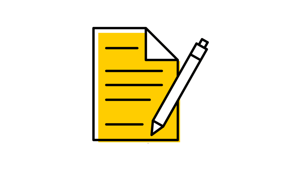 pen and paper graphic